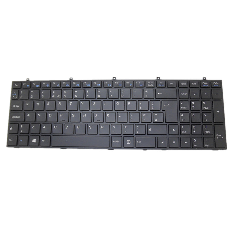 Laptop Keyboard For CLEVO W670 W670RBQ W670RBQ1 W670RCQ W670RCQ1 W670RCW W670RCW1 W670RNQ1 W670RNQ W670RZQ W670RZQ1 W670SBQ W670SBQ1 W670SCQ W670SCQ1 W670SFQ1 W670SHQ W670SJQ W670SJQ1 W670SRQ W670SRQ1 W670SZQ Colour black UK United Kingdom Edition MP-13H86GBJ430 