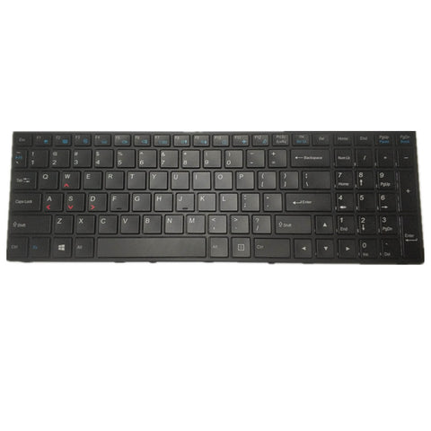 Laptop Keyboard For CLEVO N150 N150CU N150ZU Black US United States Edition