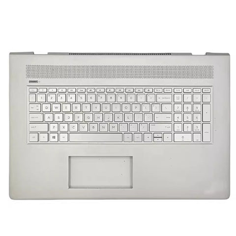 Laptop Upper Case Cover C Shell & Keyboard For HP ENVY 17-ae 17-ae0000 17-ae1000 Silver 6070B1167201 925477-001 Second Hands