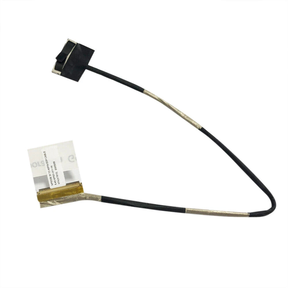 Laptop Screen cable wire display cable LED Power Cable Video screen Flex wire For CLEVO NP50DB NP50DE NS50MU Black 6-43-np501-011-1n 40Pin