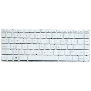 Laptop Keyboard For HP Stream 13-c000 13-c000 (Touch) 13-c100  White US United States Edition