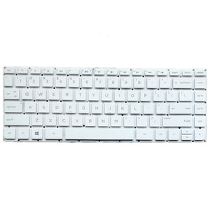 Laptop Keyboard For HP Stream 14-ax000 14-ax100 White US United States Edition