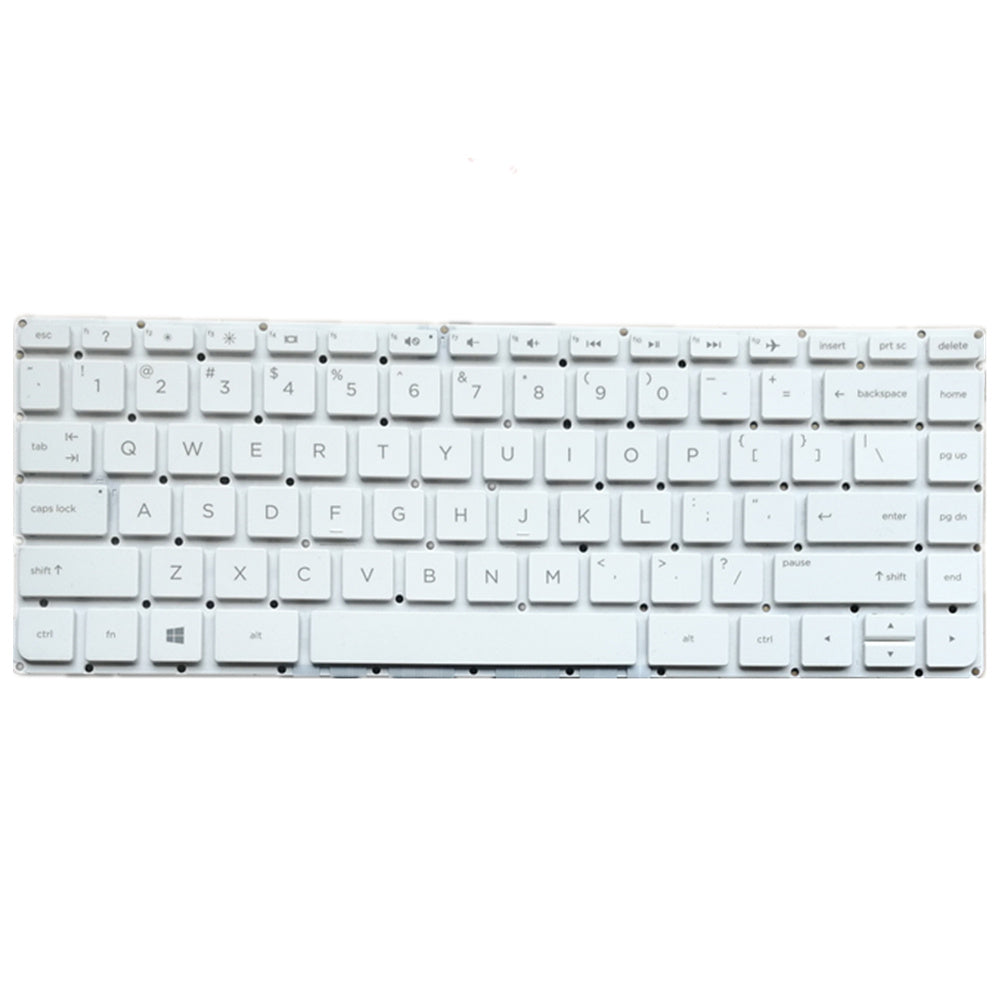 Laptop Keyboard For HP Stream 14-cb000 14-cb100 White US United States Edition