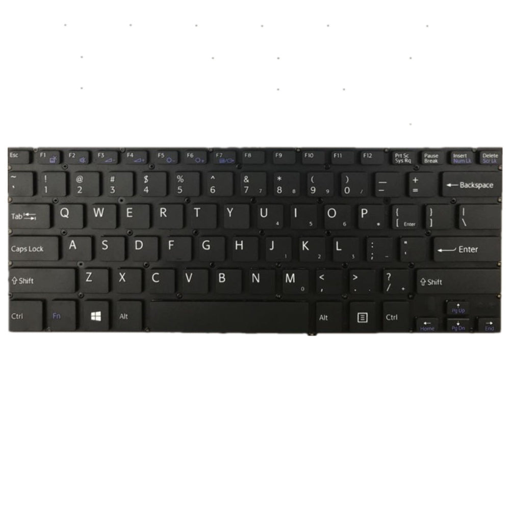 Laptop Keyboard For SONY SVF14 SVF1432ACXW SVF14415CLB SVF14415CLW SVF14423CLW SVF14425CLB SVF14425CLW Colour Black US united states Edition