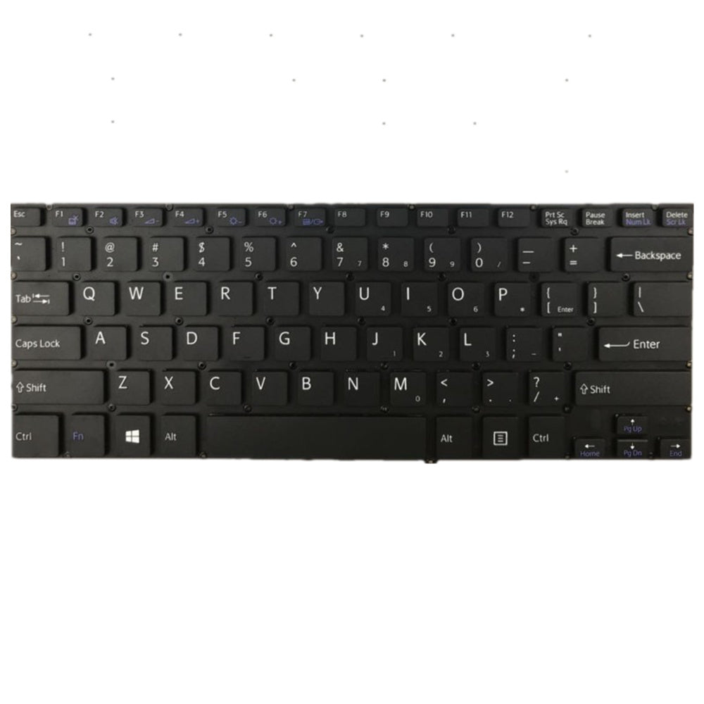 Laptop Keyboard For SONY SVF14 SVF14217CXP SVF14217CXW SVF14218CXB SVF14218CXP SVF14218CXW SVF142190X SVF1421ACXB SVF1421ACXW SVF1421BPXB SVF1421DCXW SVF1421ECXB  Colour Black US united states Edition