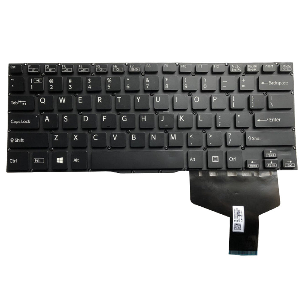 Laptop Keyboard For SONY SVF13 SVF13N SVF13N1ACXS SVF13N23CXB SVF13N23CXS SVF13N24CXB SVF13N25CDB SVF13N25CLB SVF13N27PXB SVF13N27PXS SVF13N290X Colour Black US united states Edition