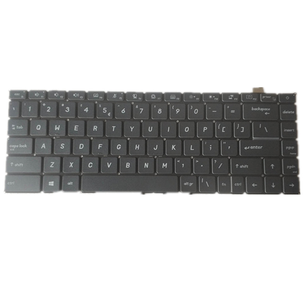 Laptop Keyboard For MSI Prestige 14 Black US United States Edition