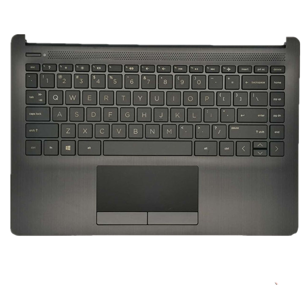 Laptop Upper Case Cover C Shell & Keyboard & Touchpad For HP 14-CF 14-cf0000 14-cf1000 14-cf2000 14-CF0006DX Black 