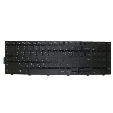 Laptop Keyboard For Dell Inspiron Chromebook 7486 Black KR Korean Edition