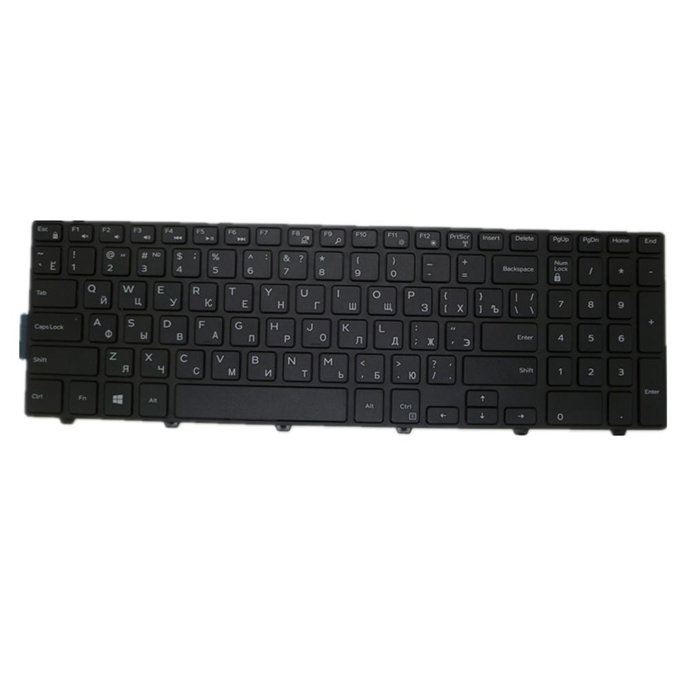 Laptop Keyboard For DELL Vostro 14 14 3449 Black RU Russian Edition 