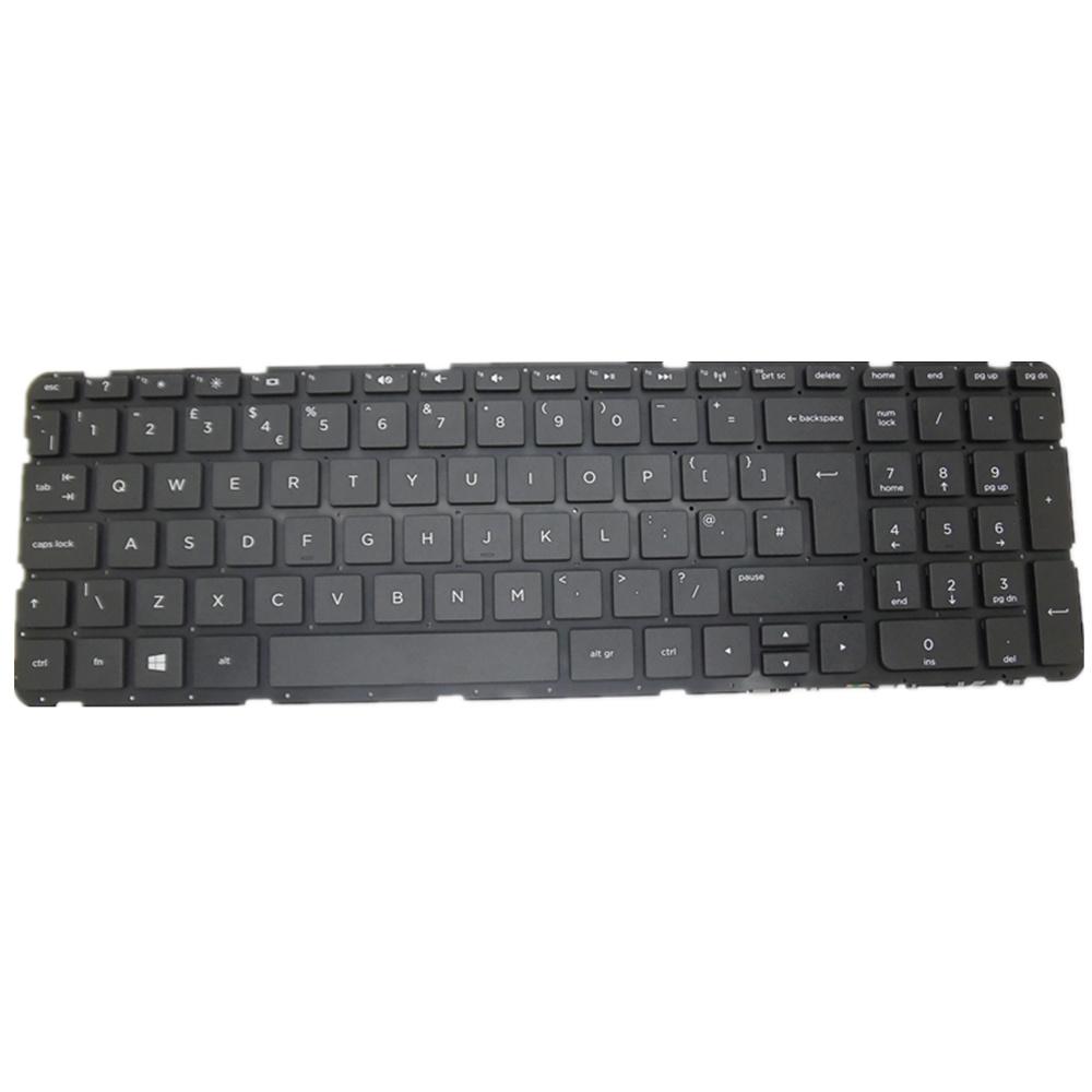 Laptop Keyboard For HP Pavilion 10 TouchSmart 10-e000 Touch 10-e000 Black UK United Kingdom Edition