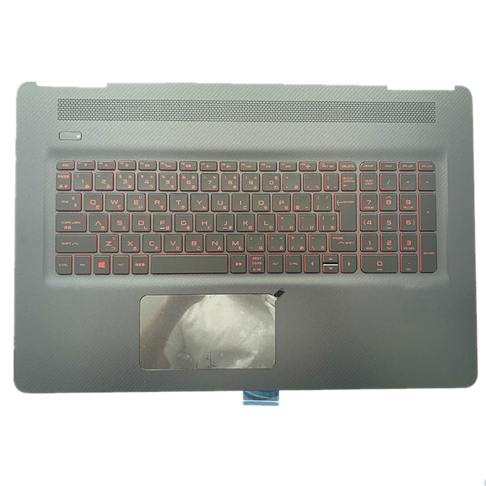 Laptop Upper Case Cover C Shell Keyboard Touchpad For HP OMEN 17-W
