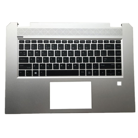 Laptop Upper Case Cover C Shell & Keyboard For HP EliteBook 1050 G1  Silver L34212-001