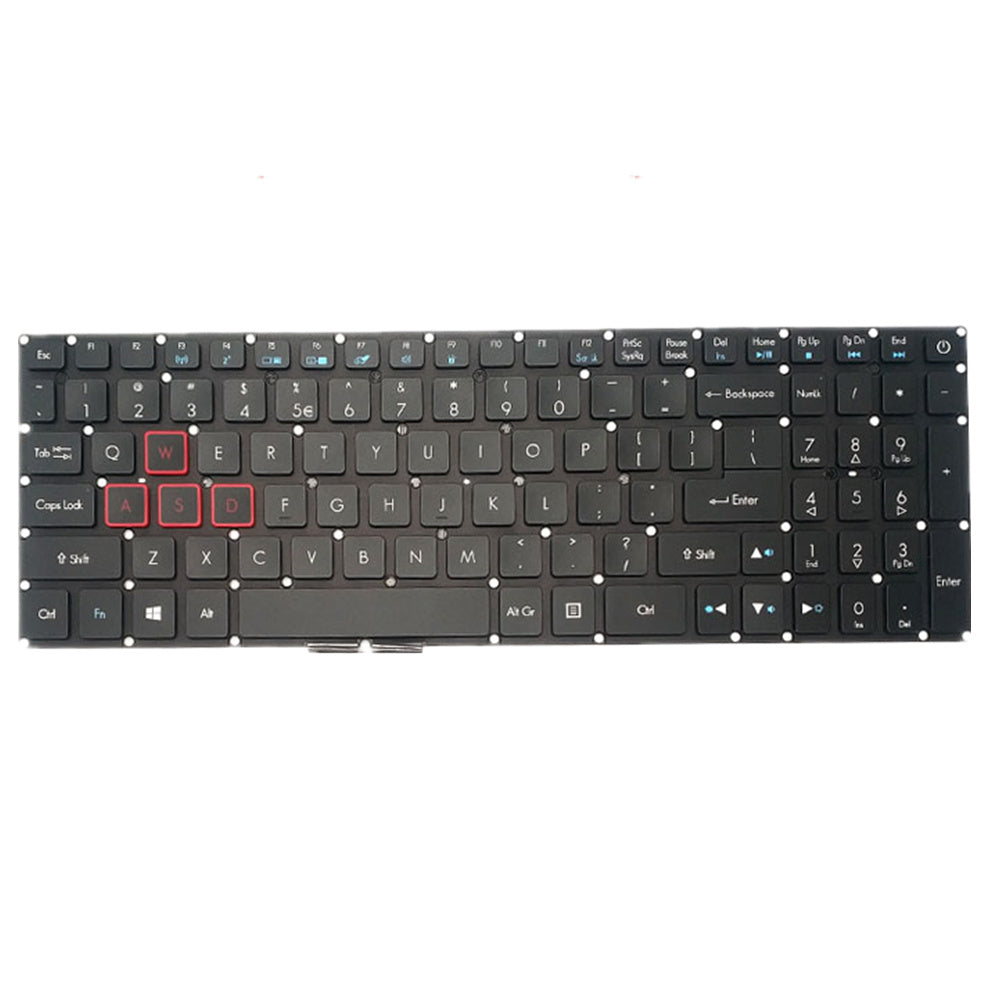 Laptop Keyboard For ACER For Nitro AN515-54 Black US United States Edition