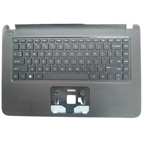 Laptop Upper Case Cover C Shell & Keyboard For HP Pavilion 14-V 14-v000 14-v100 14-v200 14-v200 14-v062us 14-v112la 14-V034TX Black 