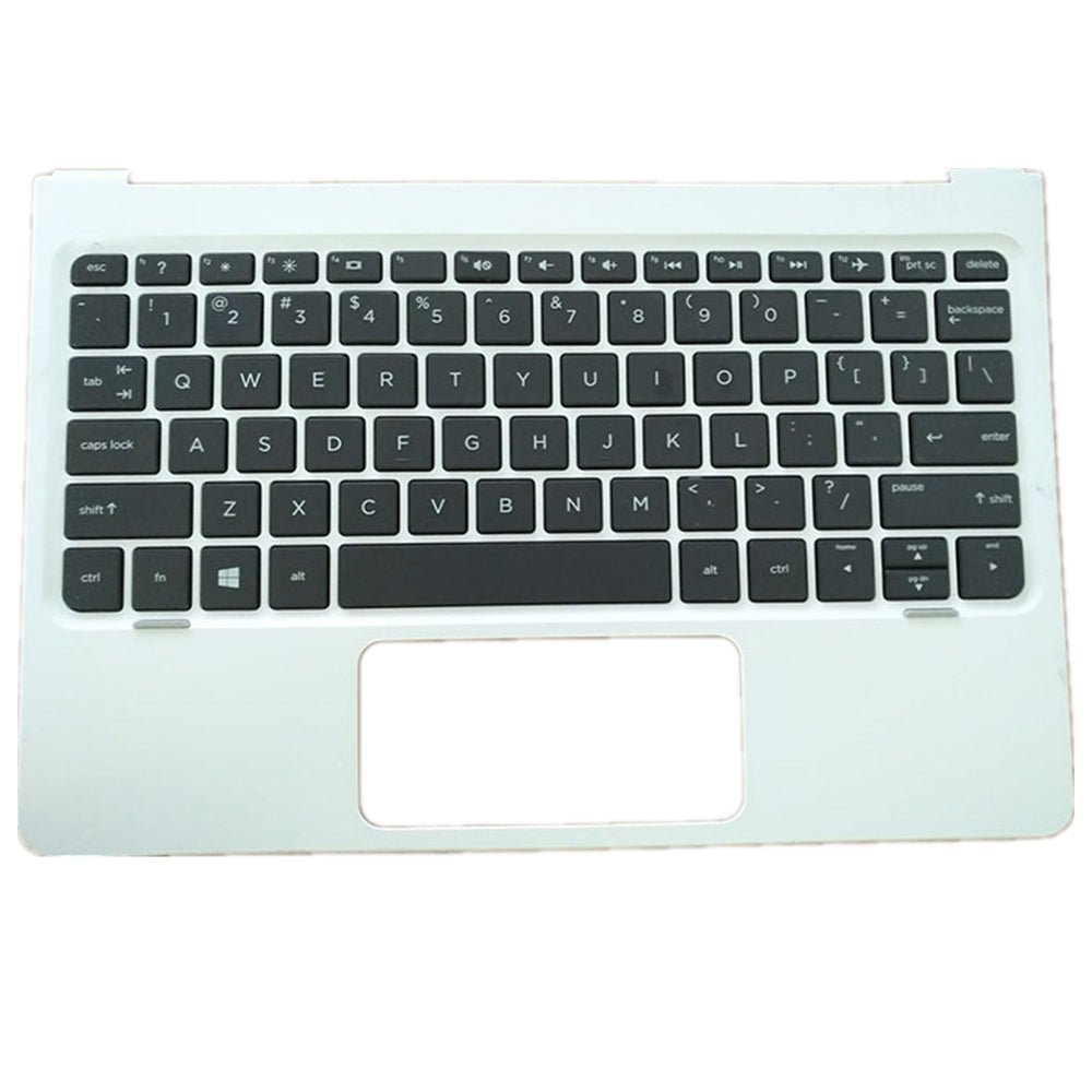 Laptop Upper Case Cover C Shell & Keyboard For HP Pavilion 11-H 11-h000 11-h100 x2 11-h109tu 11-h110tu Silver 