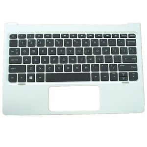 Laptop Upper Case Cover C Shell & Keyboard For HP Pavilion 11-H 11-h000 11-h100 x2 11-h109tu 11-h110tu Silver 