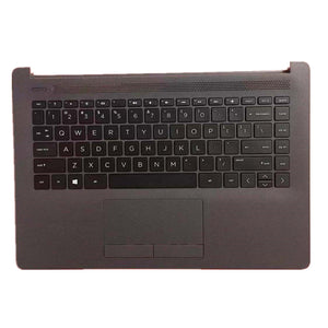 Laptop Upper Case Cover C Shell & Keyboard & Touchpad For HP 340S G7  Black 