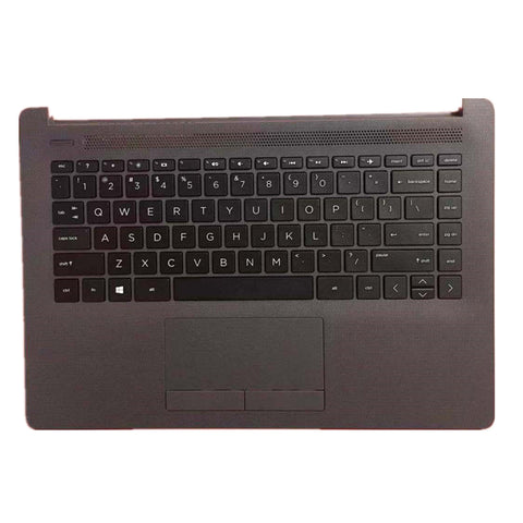 Laptop Upper Case Cover C Shell & Keyboard & Touchpad For HP 348 G7  Black 