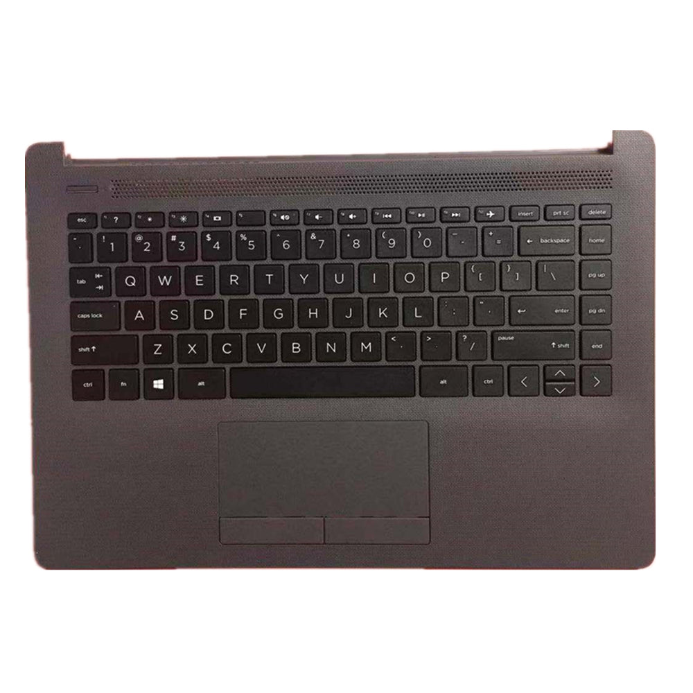 Laptop Upper Case Cover C Shell & Keyboard & Touchpad For HP 340 G7  Black 