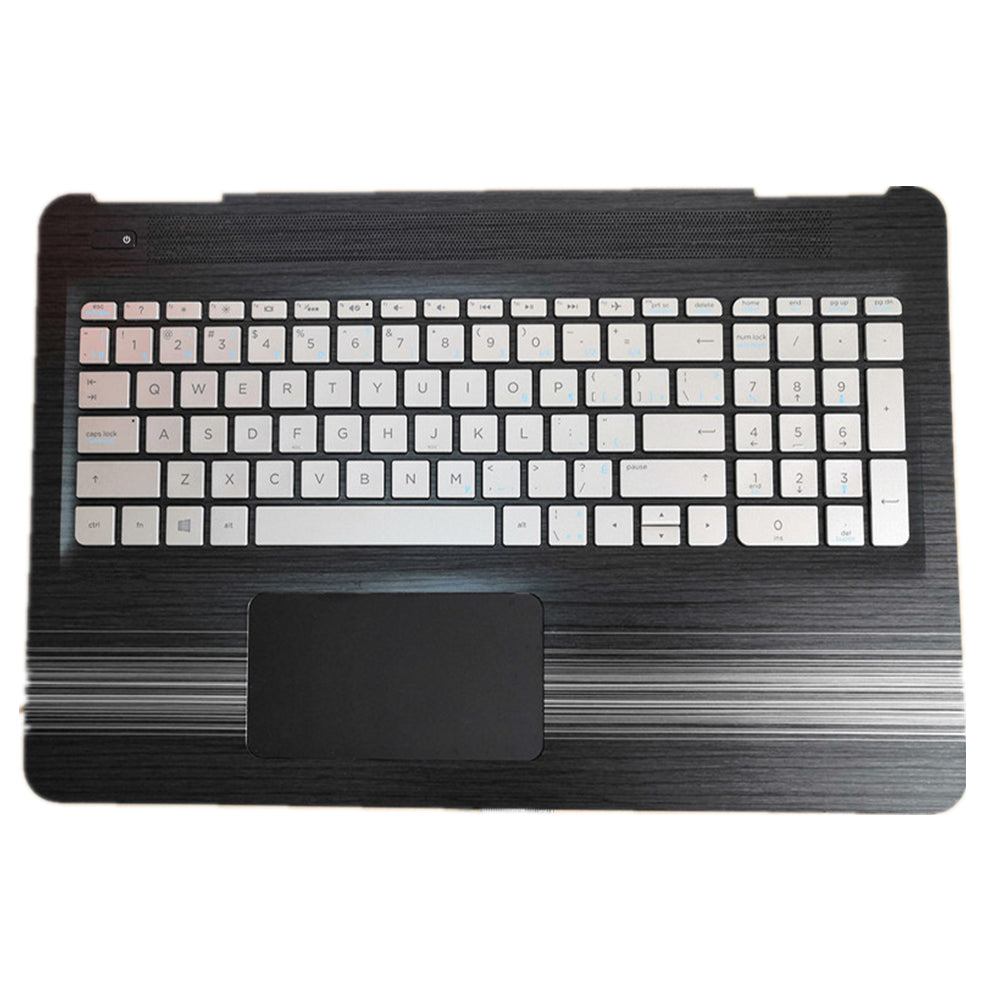 Laptop Upper Case Cover C Shell & Keyboard & Touchpad For HP Pavilion 15-AW 15-aw000 15-aw000 (Touch) 15-aw100 Black 