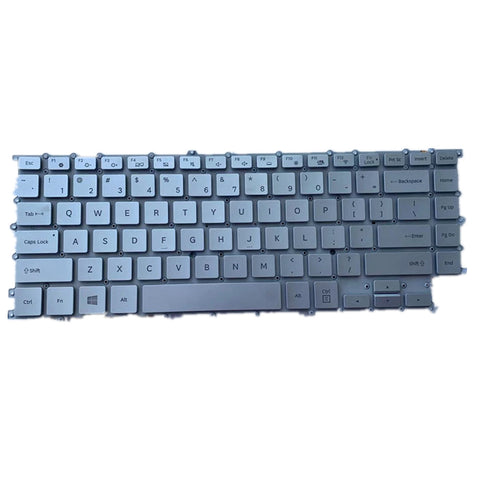 Laptop Keyboard For Samsung NP900X5T Silver US United States Edition