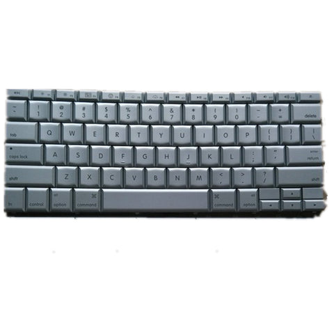 Laptop keyboard for Apple M87 M88 Silver US United States Edition