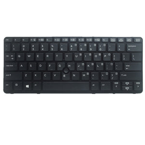 Laptop Keyboard For HP EliteBook 830 G6  Black US United States Edition