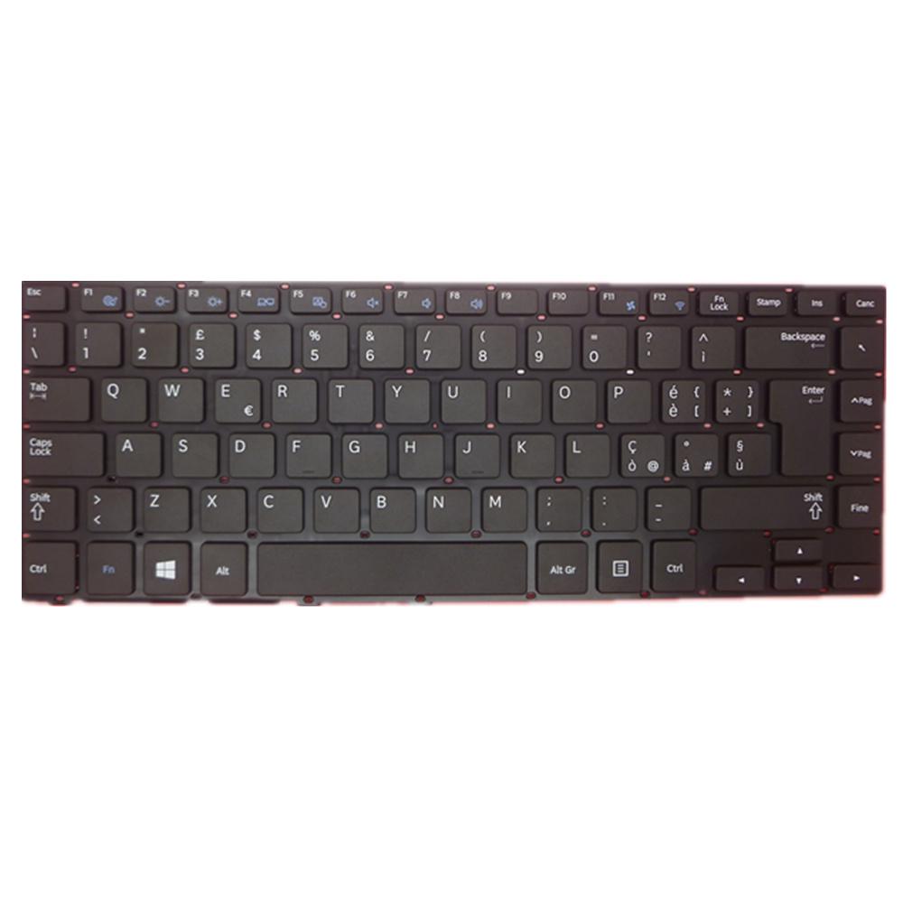 Laptop Keyboard For Samsung NP365E5C Black IT Italian Edition