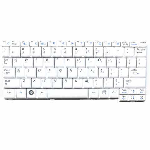 Laptop Keyboard For Samsung NP-NC20 White US United States Edition