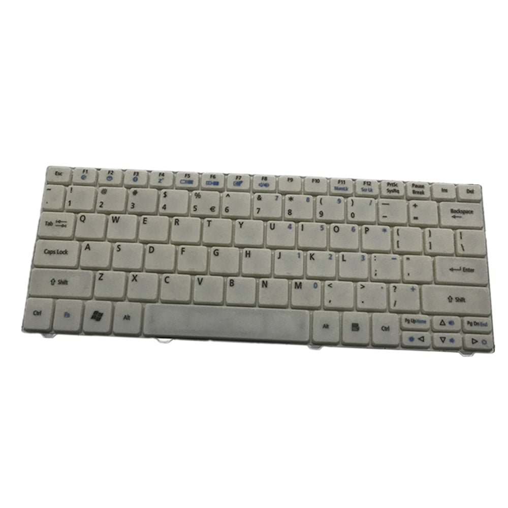 Laptop keyboard for ACER D525 Colour White US united states edition 9J.N1R82.A1D