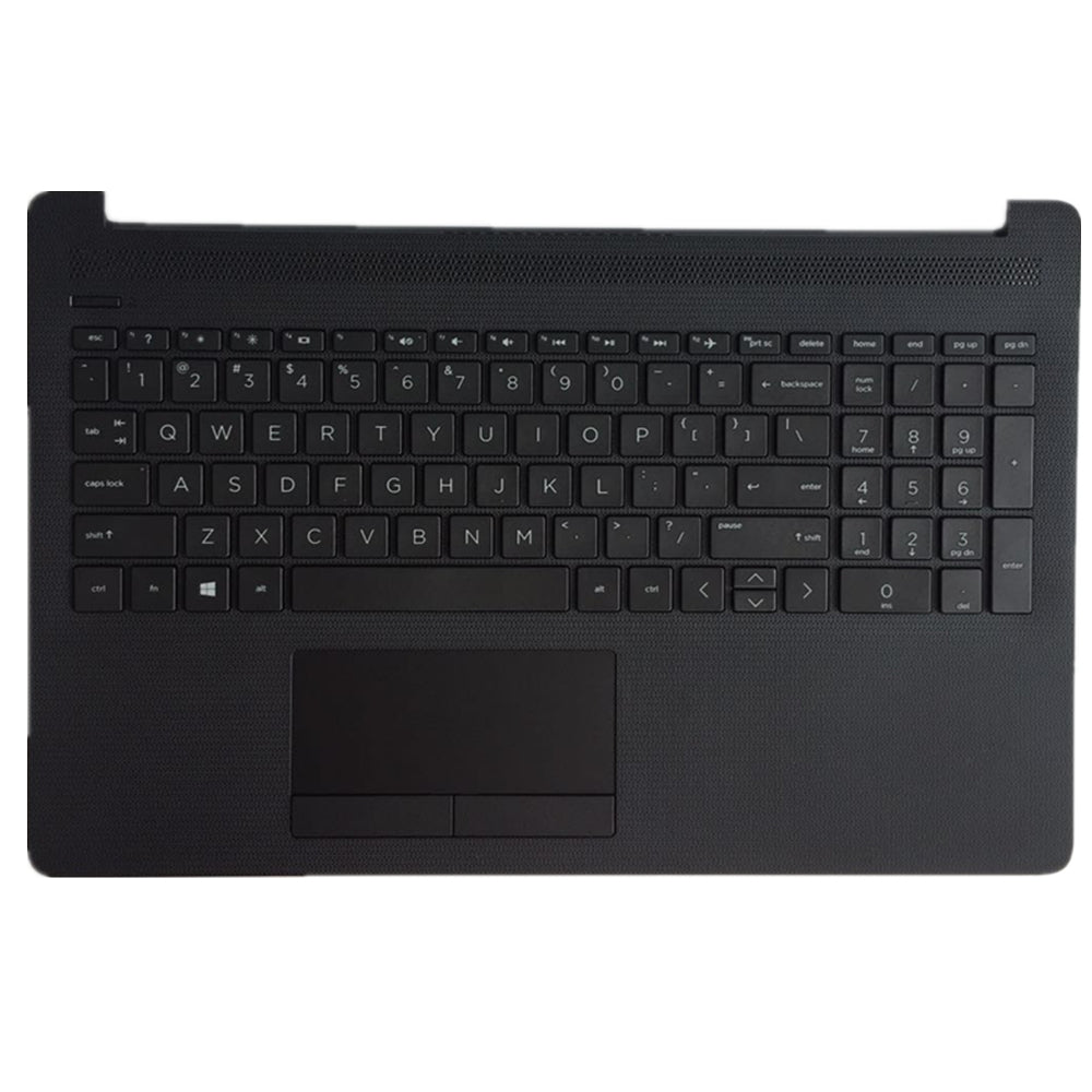 Laptop Upper Case Cover C Shell & Keyboard & Touchpad For HP 250 G7  Black 