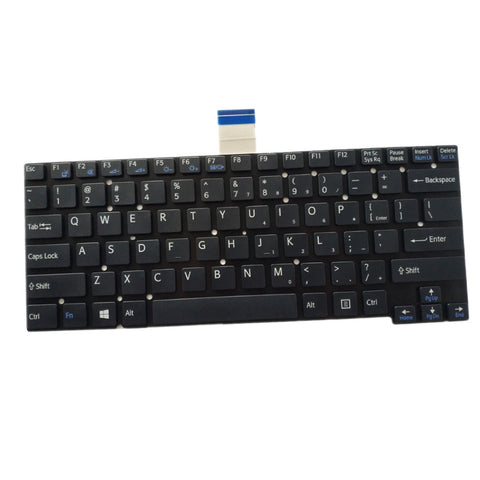 Laptop Keyboard For SONY SVT13 SVT13112FXS SVT13113FXS SVT13114GXS SVT13115FDS SVT13116FXS SVT13118FXS SVT131190S SVT131190X SVT1311CGXS SVT1311EFYS SVT13132CXS  Colour Black US united states Edition