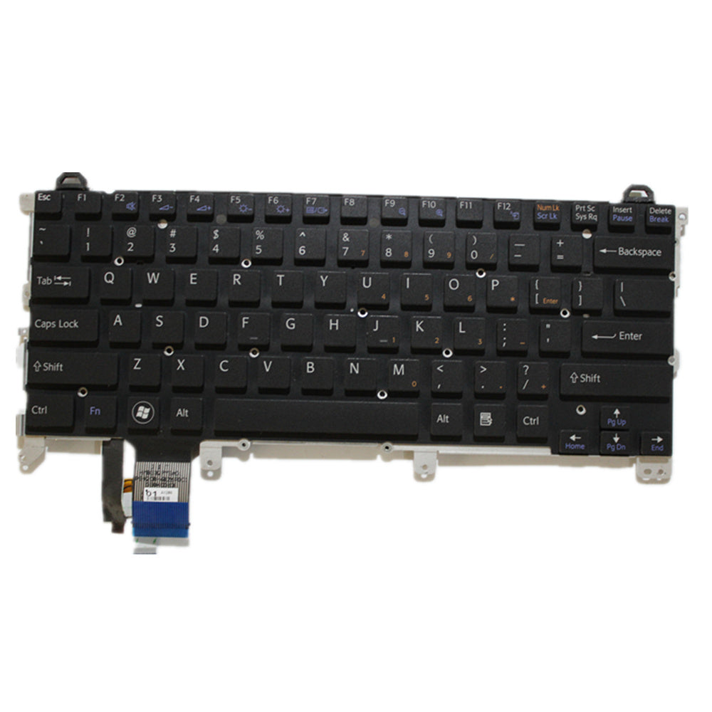Laptop Keyboard For SONY VPCZ1 VPCZ119FX VPCZ119GX VPCZ13SGX VPCZ11MGX VPCZ11NGX VPCZ1290X VPCZ12AHX VPCZ12BGX VPCZ134GX VPCZ135GA VPCZ135GK VPCZ13HGX VPCZ13JGX Black US English Edition