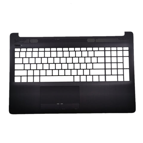 Laptop Upper Case Cover C Shell & Touchpad For HP 15S-DU 15s-du0000 15s-du1000 Black 