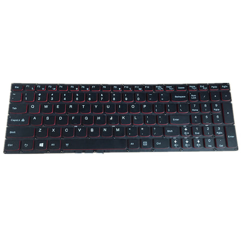 Laptop Keyboard For LENOVO For Ideapad Y700-17ISK Colour Black US UNITED STATES Edition