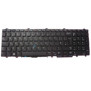 Laptop Keyboard For DELL Inspiron 5000 5000e 500m Black UK United Kingdom edition 