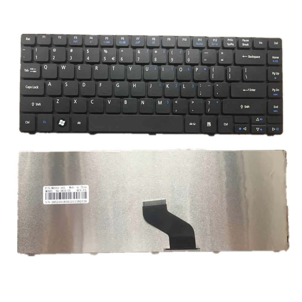 Laptop keyboard for ACER For Aspire 3820 3820G 3820T 3820TG 3820TZ 3820TZG 3820ZG Colour Black US united states edition