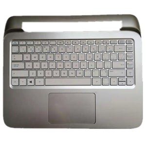 Laptop Upper Case Cover C Shell & Keyboard & Touchpad For HP Pavilion 13-R 13-r000 13-r100 x2 13-R010DX Silver 