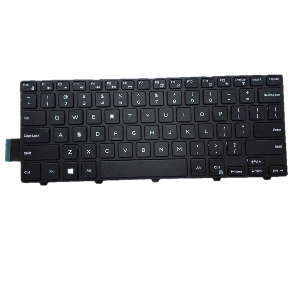 Laptop Keyboard For Dell Inspiron 7380 7386 Black US United States Edition