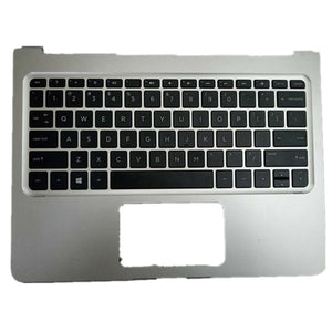 Laptop Upper Case Cover C Shell & Keyboard For HP Split 13-G 13-g100 x2 13-g200 x2 Silver 765360-001