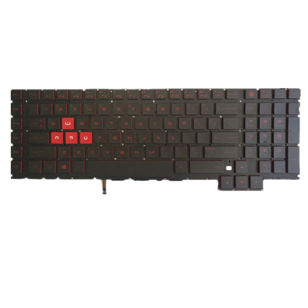 Laptop Keyboard For HP OMEN 17-an000 17-an100 Black With Red Word US United States Edition