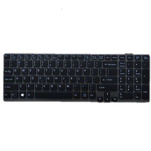 Laptop Keyboard For SONY SVE15 SVE1511DFYS SVE1511GFXW SVE1511HFXW SVE1511JFXW SVE1511KFXW SVE1511MFXS SVE1511NFXS SVE1511PGXS SVE1511RFXB SVE1511RFXW SVE15122CXB  Colour Black US united states Edition