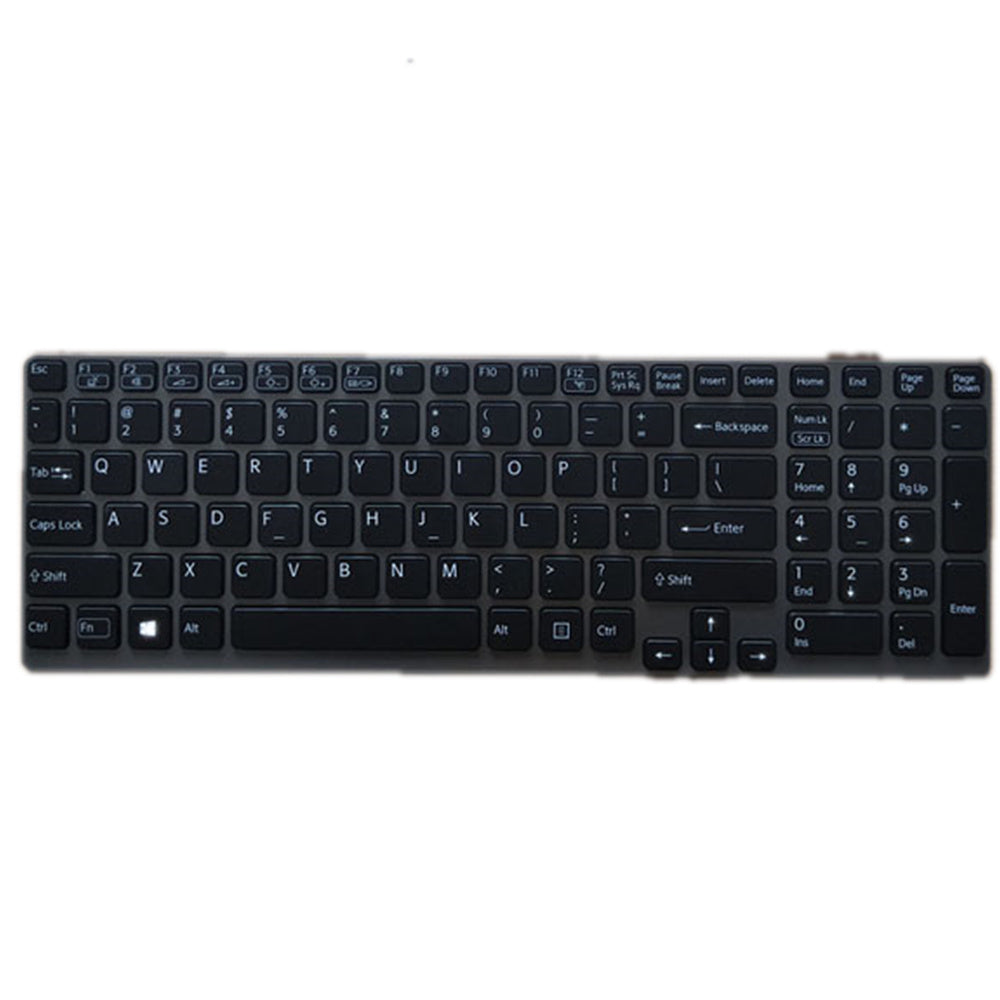 Laptop Keyboard For SONY VPCF VPCF136FX VPCF137FX VPCF1390X VPCF13AFX VPCF13BFX VPCF13CGX VPCF13DGX VPCF13EFX VPCF13FGX VPCF13GGX VPCF13HFX VPCF13JFX VPCF13LGX VPCF13MGX VPCF13NFX  Colour Black US united states Edition