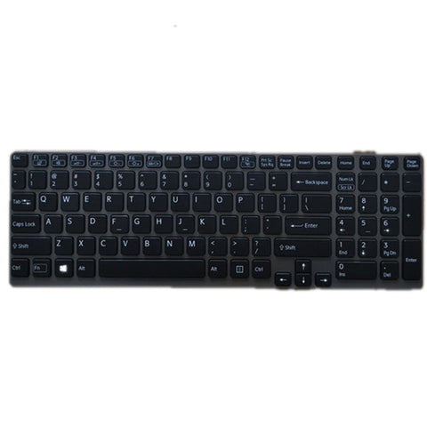 Laptop Keyboard For SONY VPCF VPCF136FM VPCF136FW VPCF13LGX VPCF13MGX VPCF13NFX VPCF21AFX VPCF221FX VPCF223FX VPCF22KFX VPCF22SFX VPCF23JFX VPCF2490S Black US English Edition
