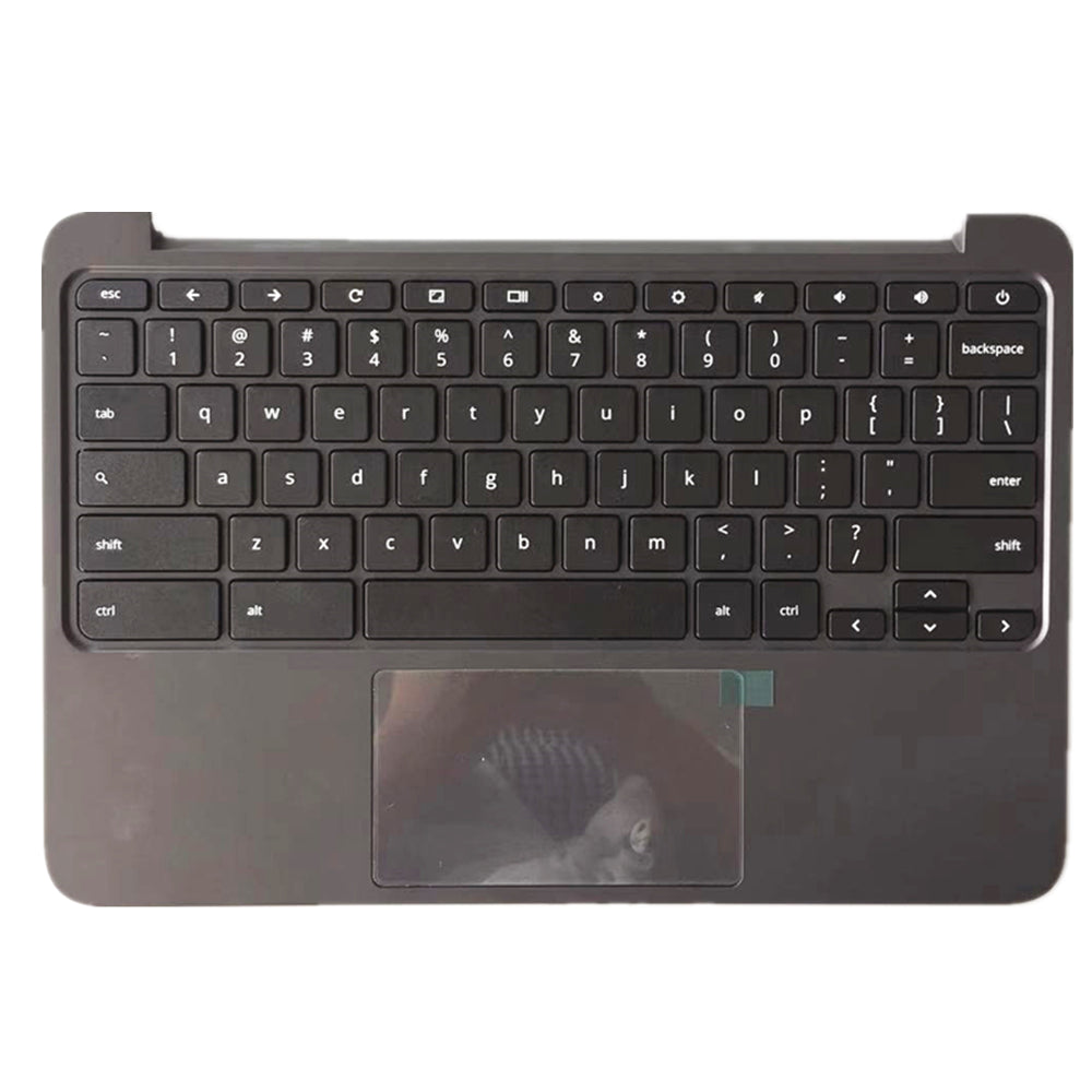 Laptop Upper Case Cover C Shell & Keyboard & Touchpad For HP Chromebook 11 G5 EE Black 917442-001