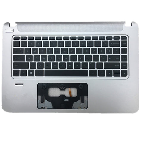 Laptop Upper Case Cover C Shell & Keyboard For HP ENVY 14-U 14-u000 14-u100 14-u200 Silver 786464-001