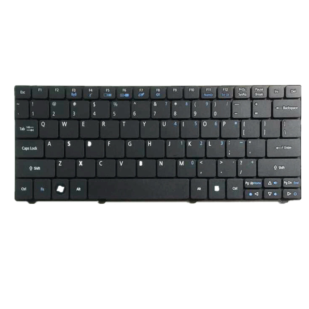 Laptop Keyboard For ACER For Aspire One AO531h Black US United States Edition