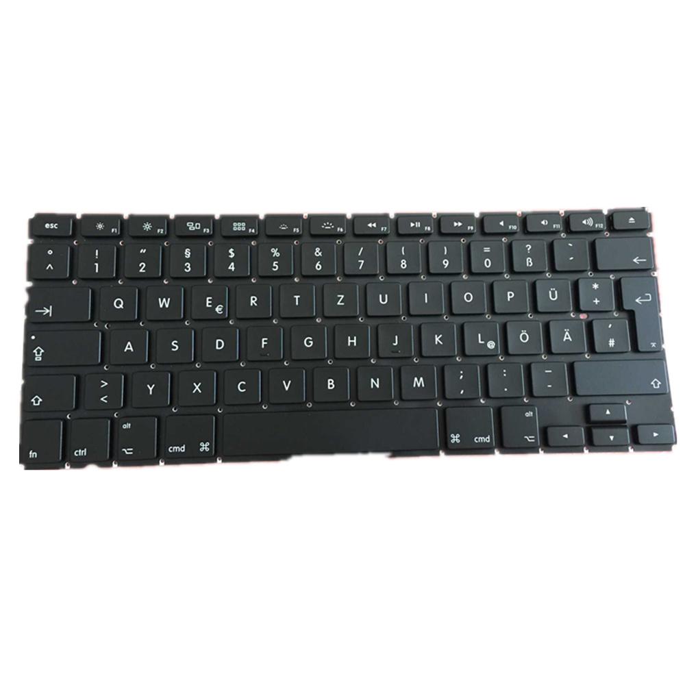 Laptop Keyboard for Apple ME664 ME665 Black GR German Edition