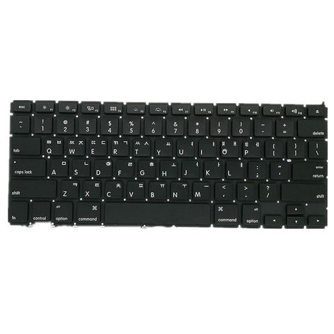 Laptop Keyboard For Apple A1707 Black KR Korean Edition